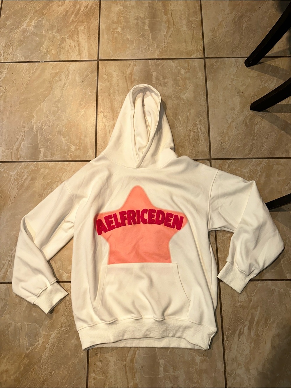 AELFRIC EDEN VINTAGE EMBROIDERY EDEN STAR V303 HOODIE Size S